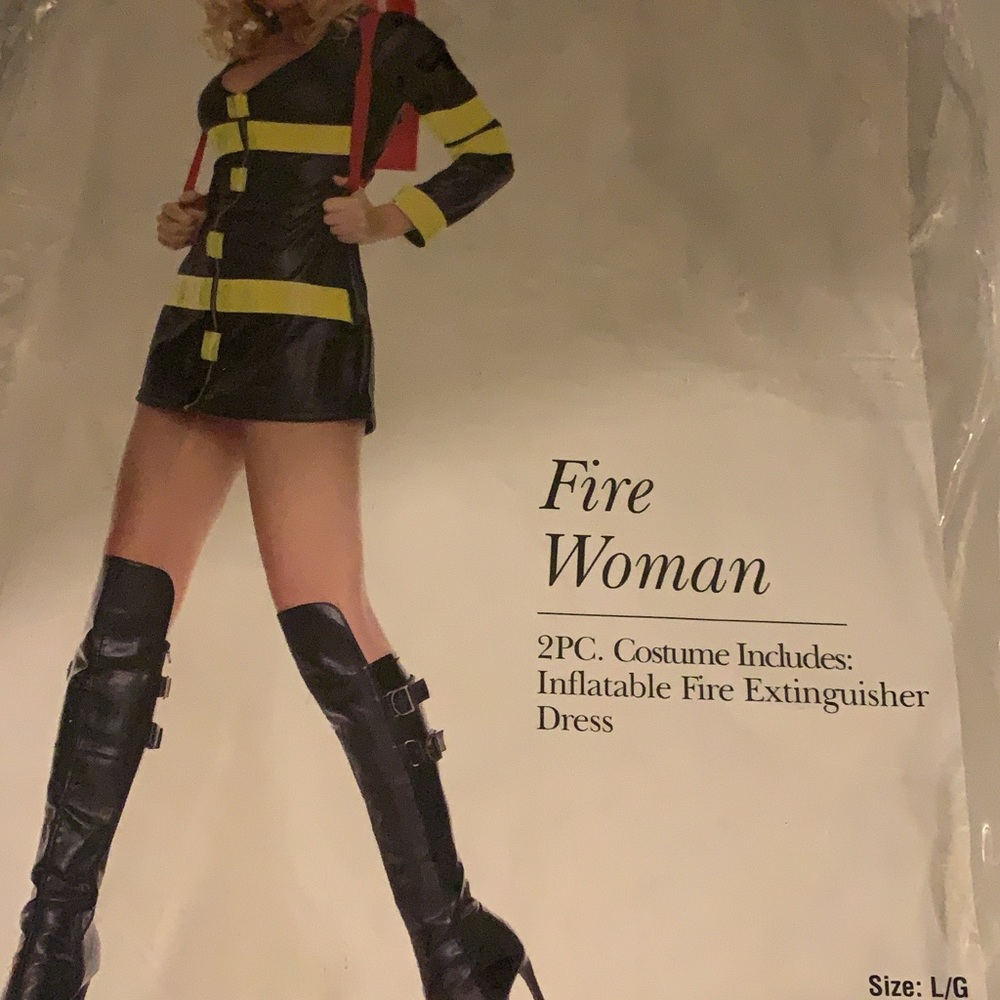 Fire woman costume